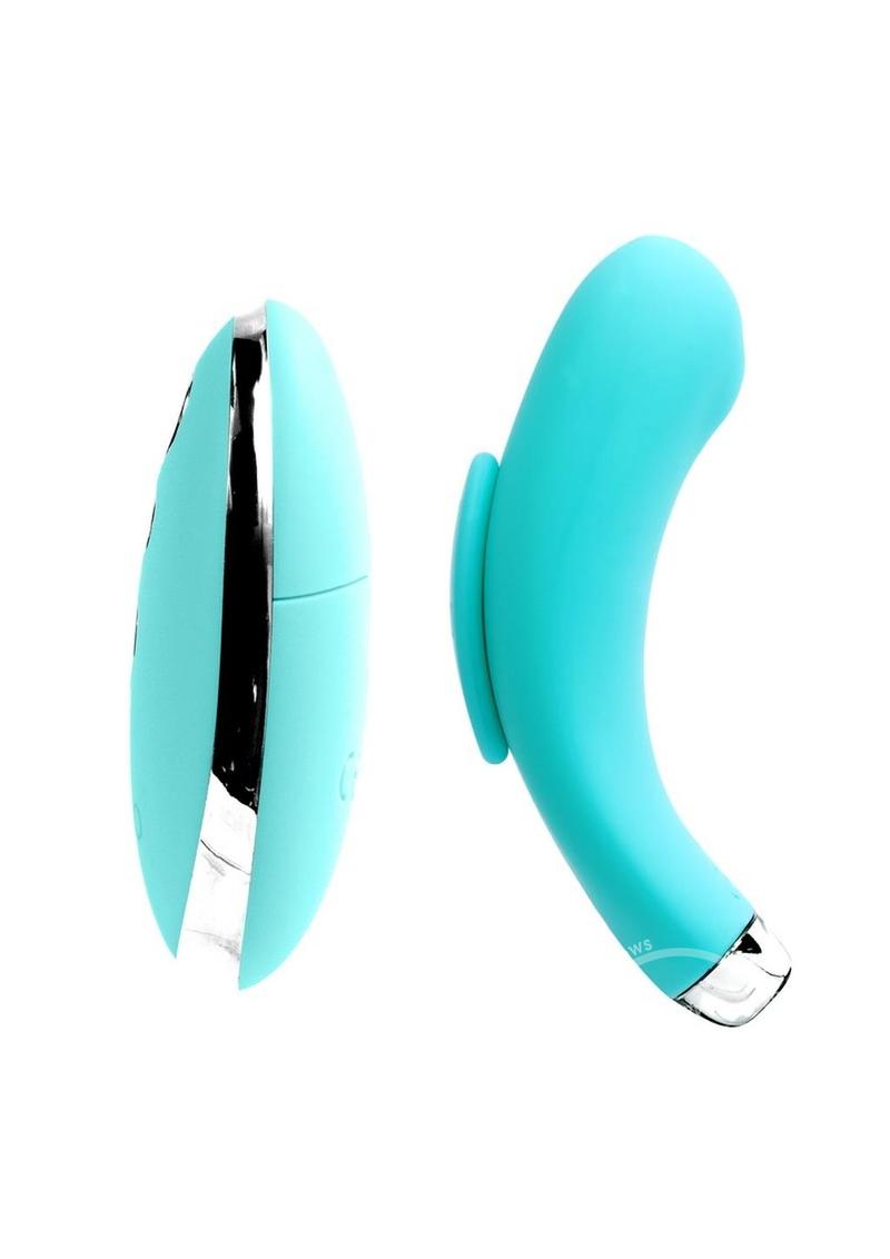 VeDO Niki Rechargeable Silicone Panty Vibe - Tease Me Turquoise