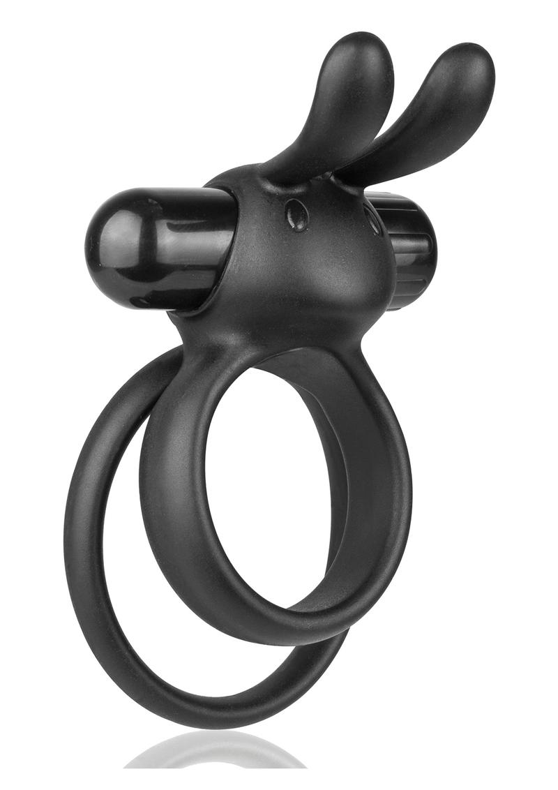 Ohare XL Vibrating Double Cock Ring - Black