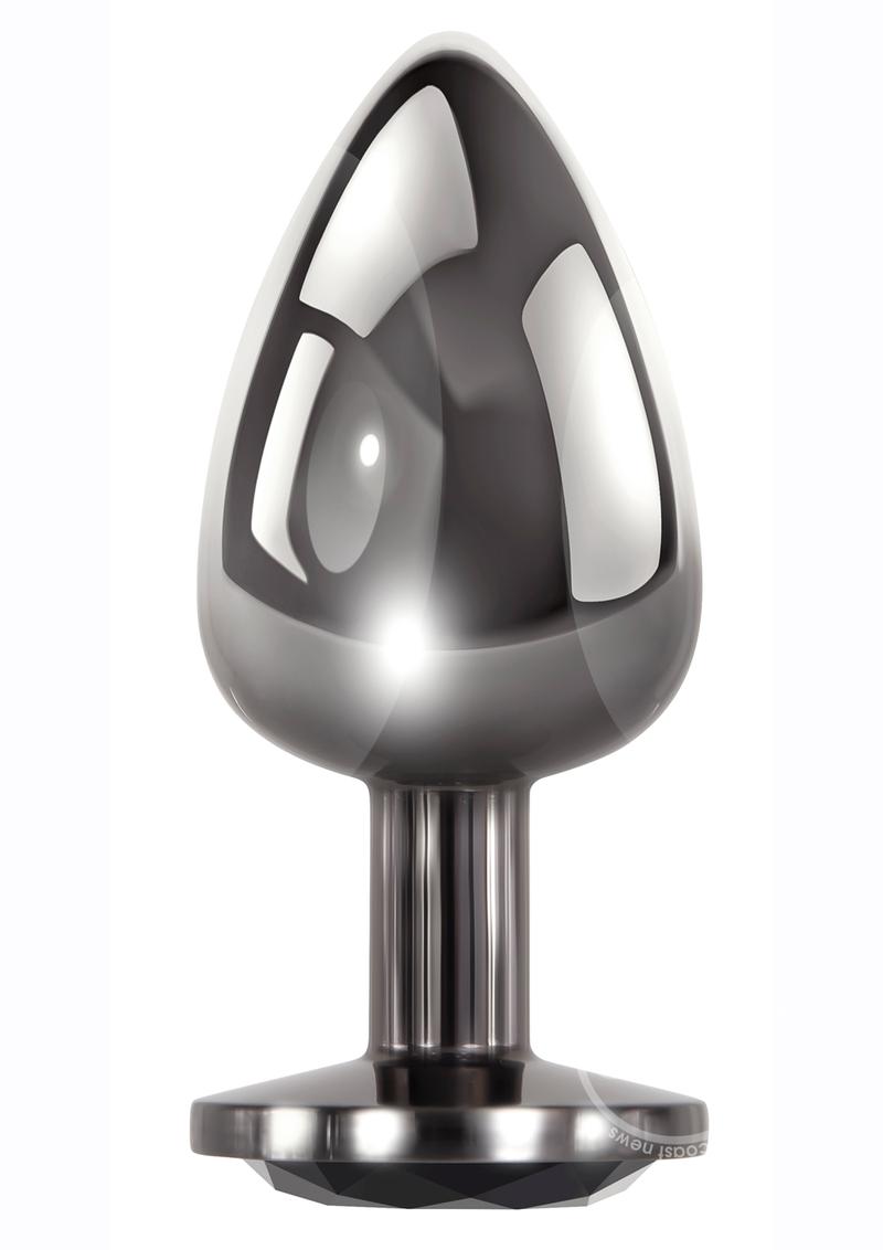 Black Gem Anal Plug - Large