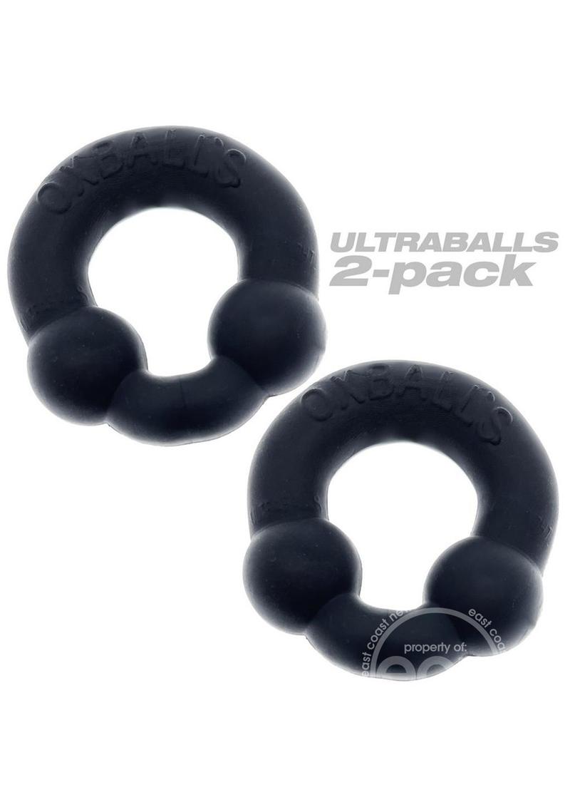 Oxballs Ultraballs Cock Ring Set (2 pack)- Night Edition