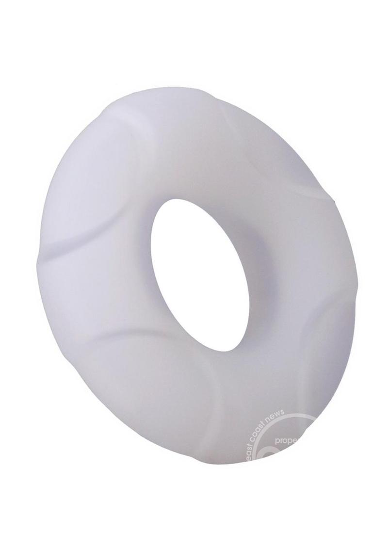 Rock Solid Passion Ring Silicone Cock Ring Holiday Edition - Frost