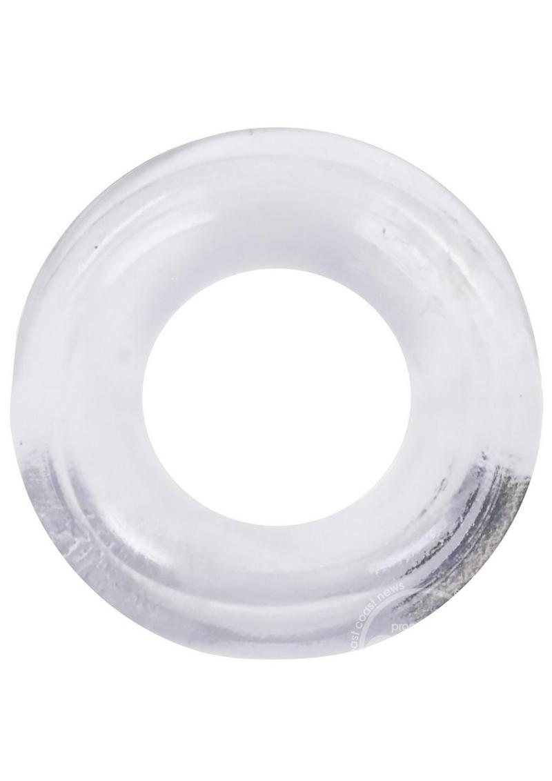 Rock Solid The Convex Cock Ring - Clear
