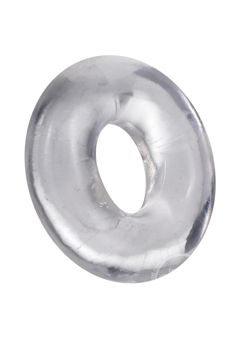 Rock Solid The 2X Donut Cock Ring - Clear