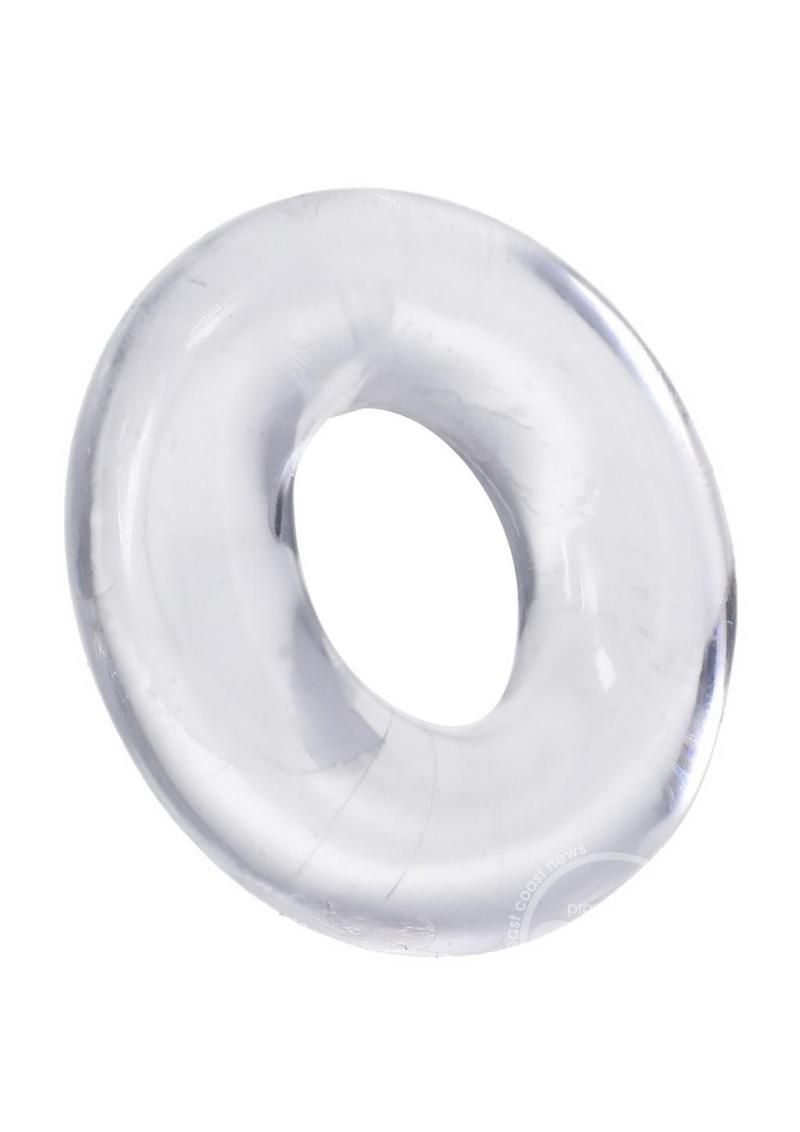 Rock Solid The 3X Donut Cock Ring - Clear