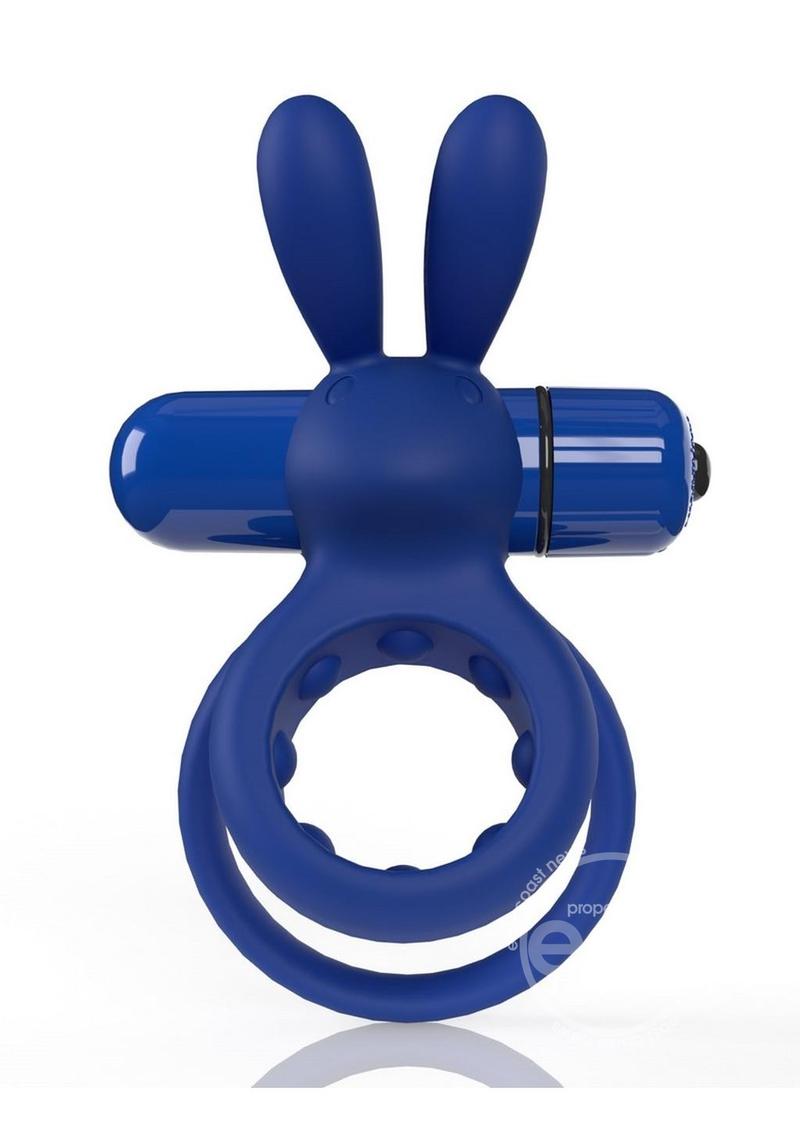 Screaming O 4T Ohare Vibrating Cock Ring - Blueberry