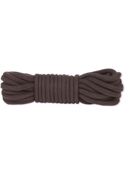 Doc Johnson Japanese Style Bondage Rope 32 Feet - Black