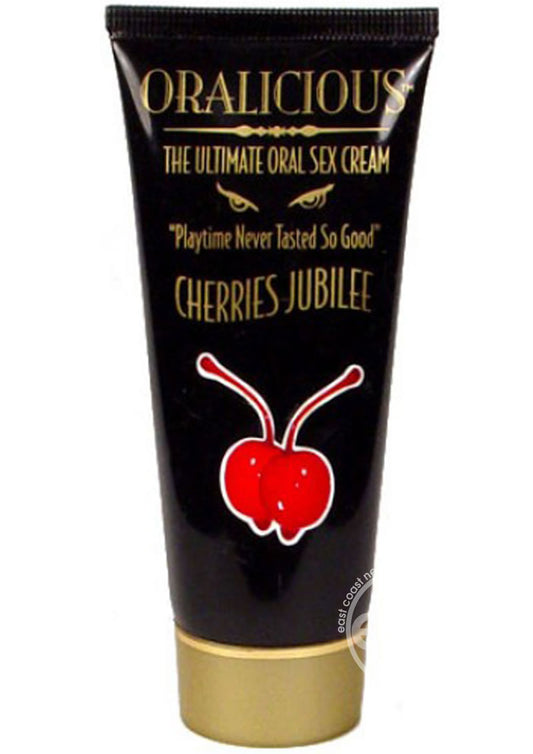 Oralicious Ultimate Oral Sex Cream 2oz - Cherries Jubilee