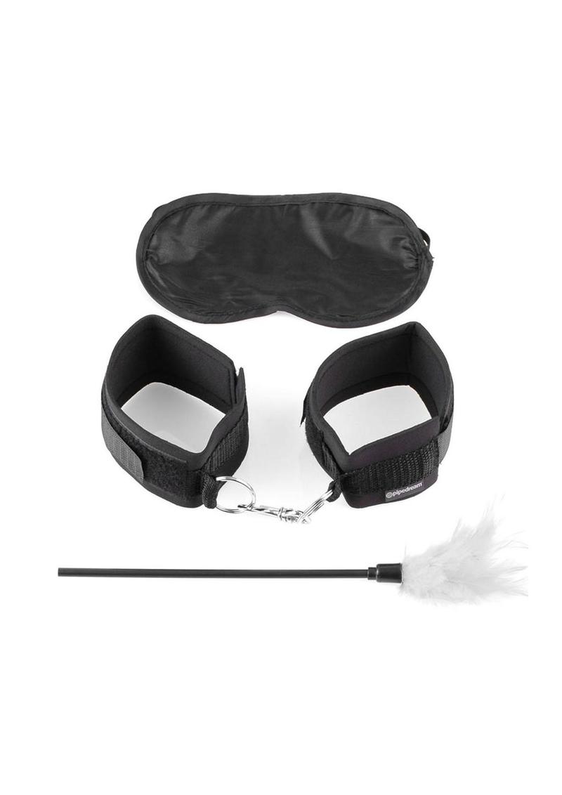 Fetish Fantasy Series Sensual Seduction (3 piece kit) - Black and White