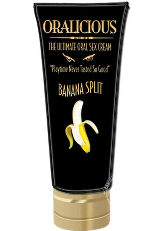 Oralicious Ultimate Oral Sex Cream 2oz - Banana Split