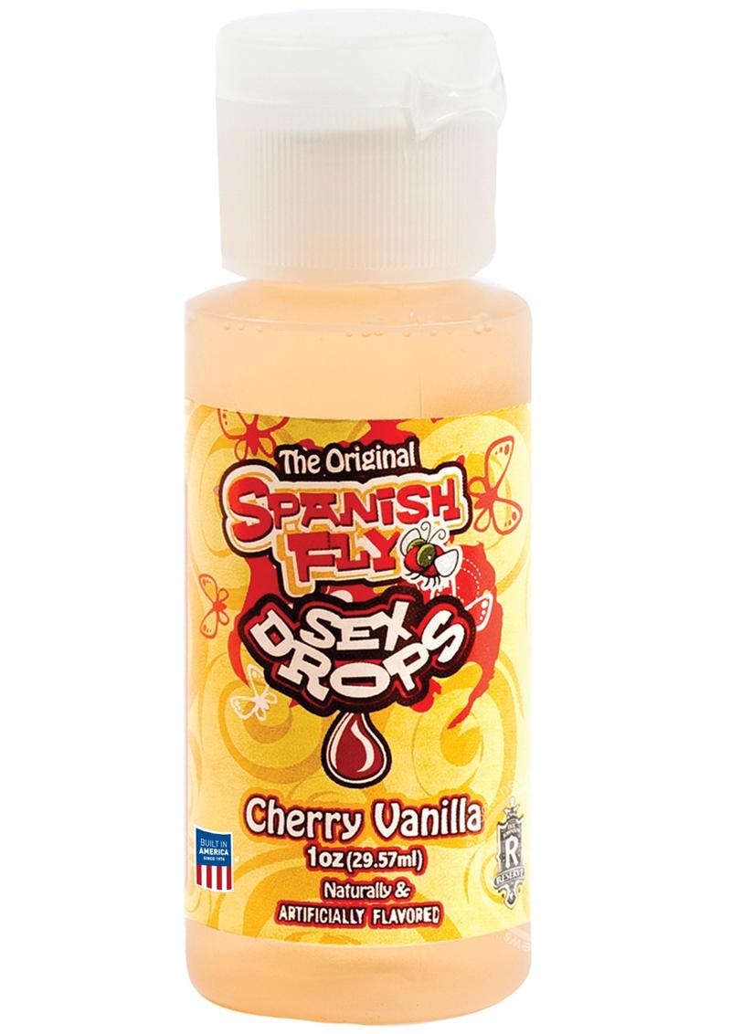 Spanish Fly The Original Sex Drops Cherry Vanilla 1oz