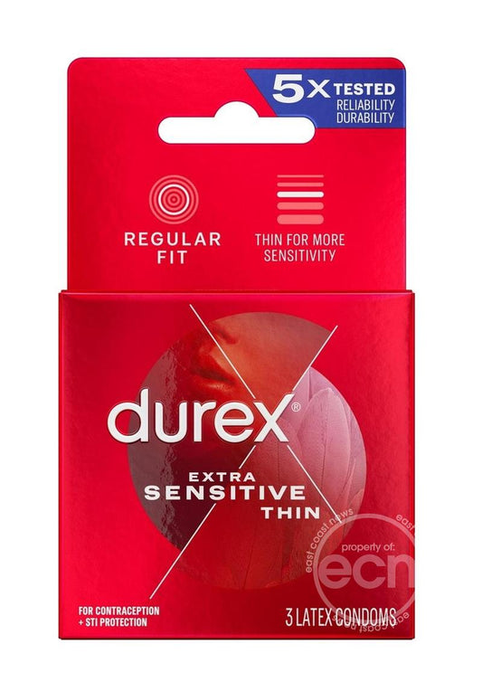 Durex Extra Sensitive Condoms 3-Pack