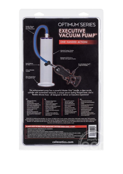 Advanced Executive Vacuum Pump Clear