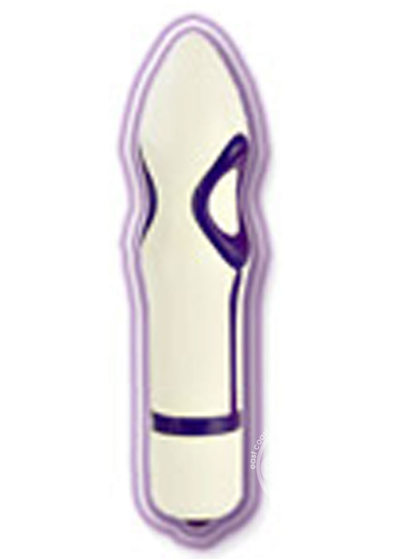 My Private "O" Bullet Vibrator - White and Purple