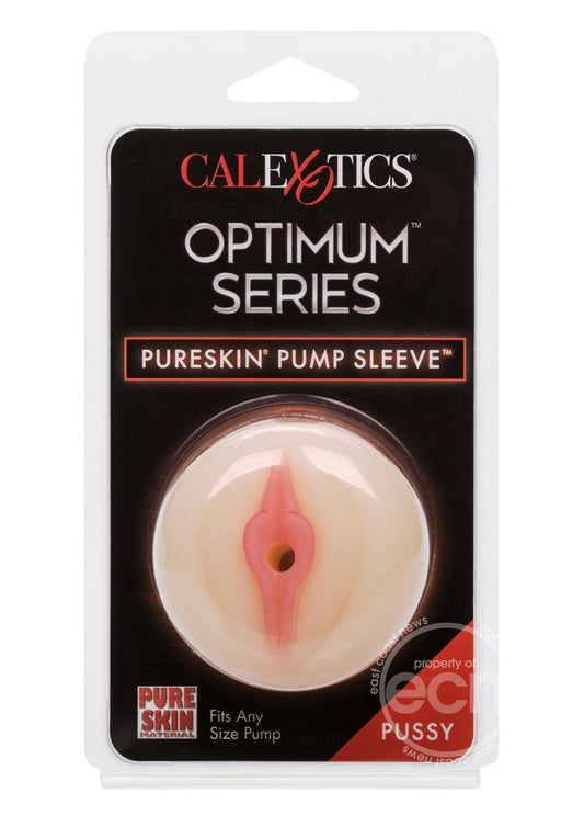 Optimum Series Pureskin Pump Sleeve - Pussy - Vanilla