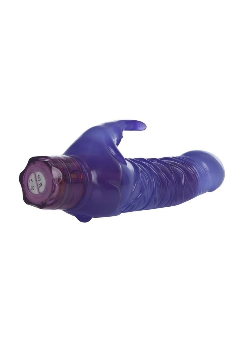 Basic Essentials Purple Bunny Vibrator - Purple