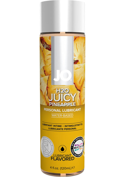 JO H2O Water Based Flavored Lubricant Juicy Pineapple 4oz