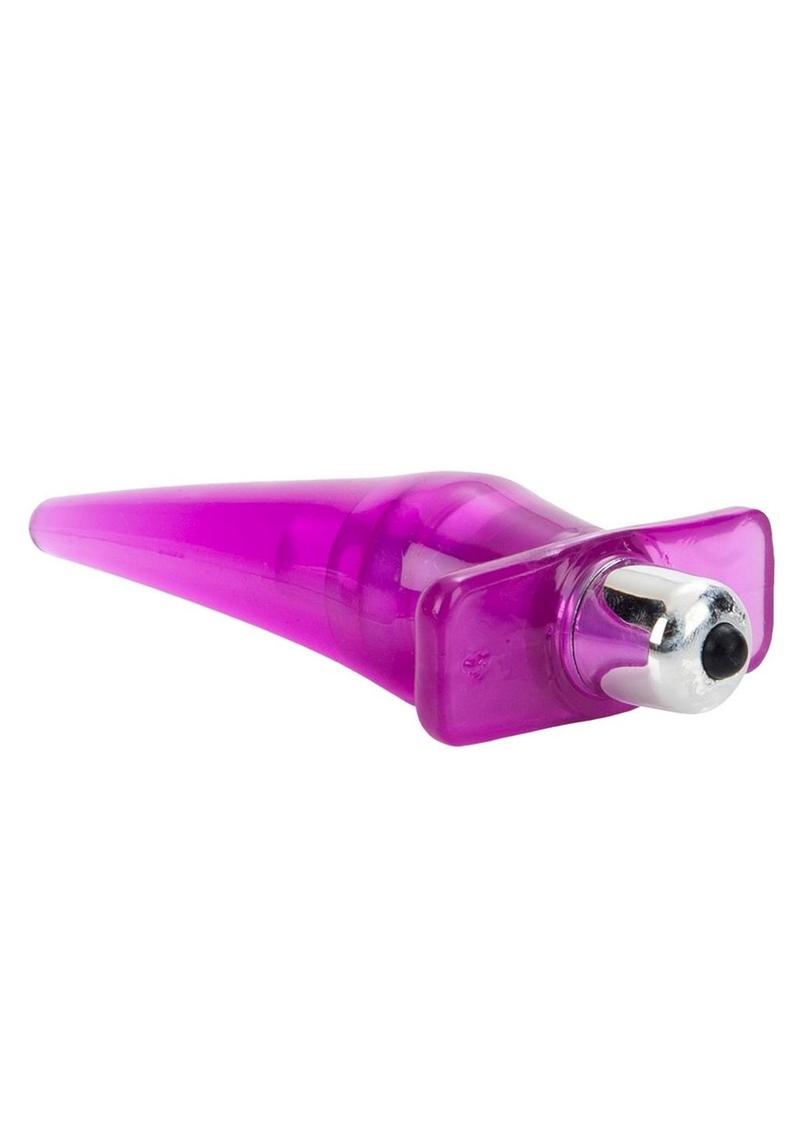 Mini Vibro Tease Vibrating Butt Plug - Pink