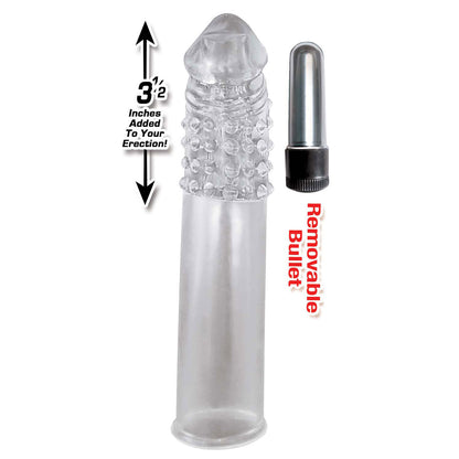 RAM VIBRATING PENIS EXTENDER – CLEAR