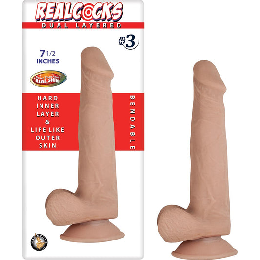 REALCOCKS DUAL LAYERED #3WHITE