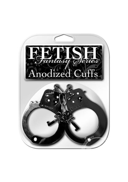 Fetish Fantasy Series Anodized Cuffs Black