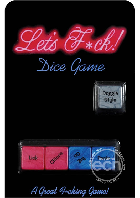 Let's F*ck! Dice Game