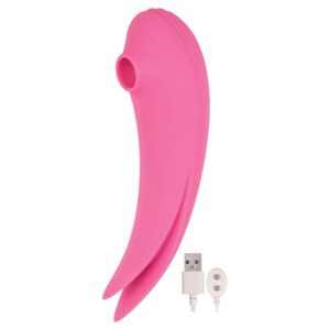 MYSTIQUE VIBRATING MASSAGERS SUCTION VIBE-PINK