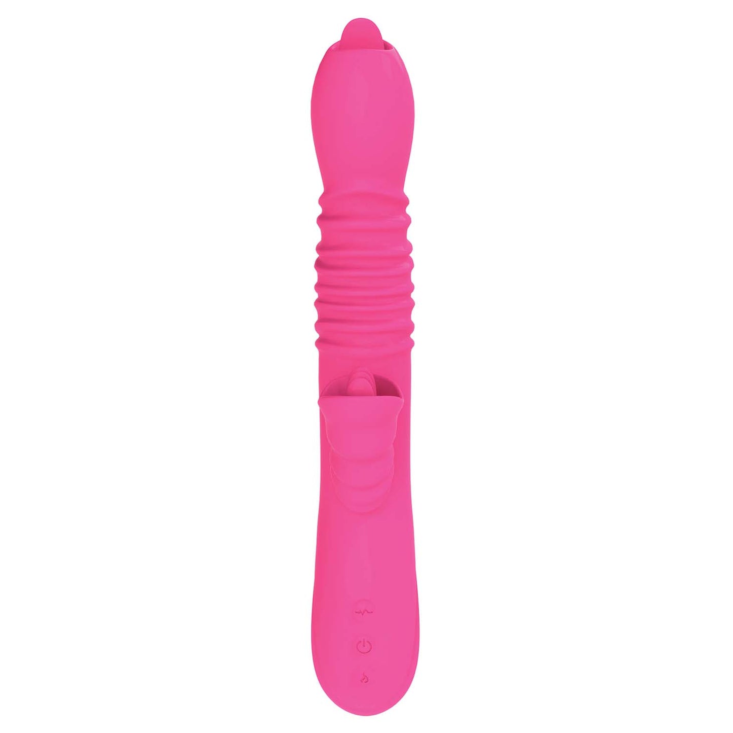 PASSION DUAL MASSAGER HEAT UP-PINK