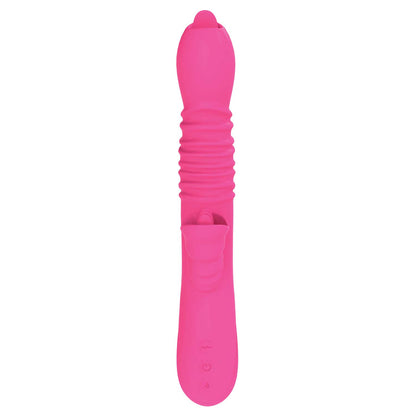 PASSION DUAL MASSAGER HEAT UP-PINK