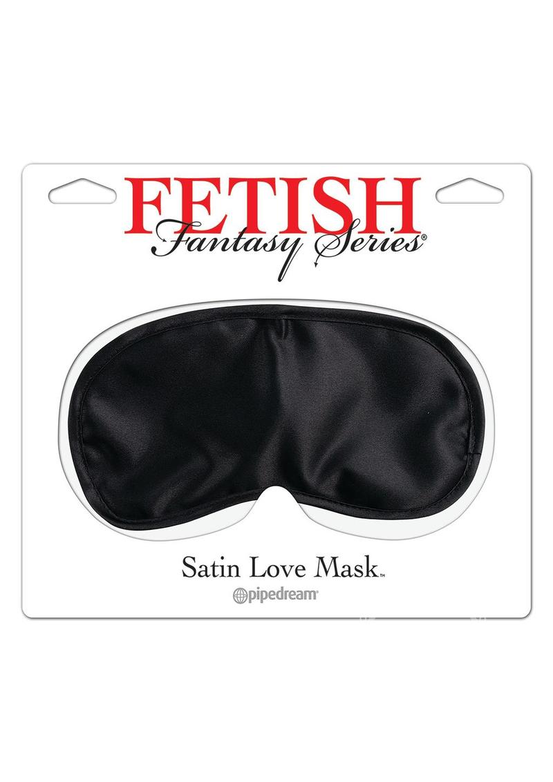 Fetish Fantasy Satin Love Mask Black