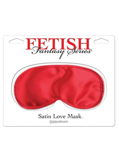 Fetish Fantasy Satin Love Mask Red