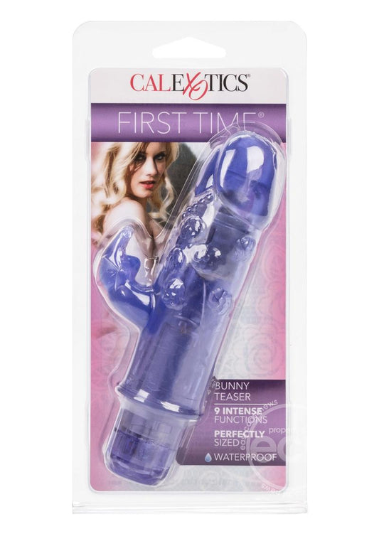 First Time Bunny Teaser Vibrator Waterproof Purple