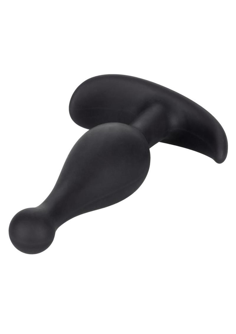 Booty Call Booty Rocker Silicone Butt Plug - Black