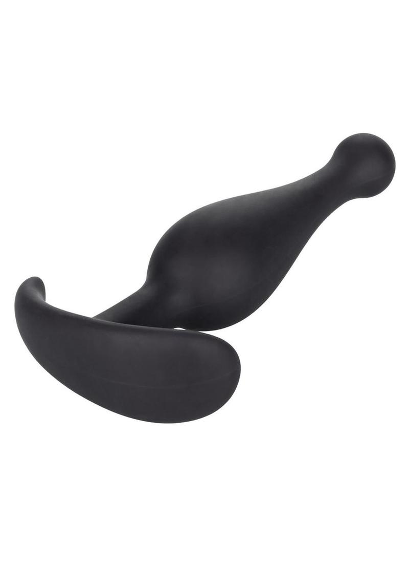 Booty Call Booty Rocker Silicone Butt Plug - Black