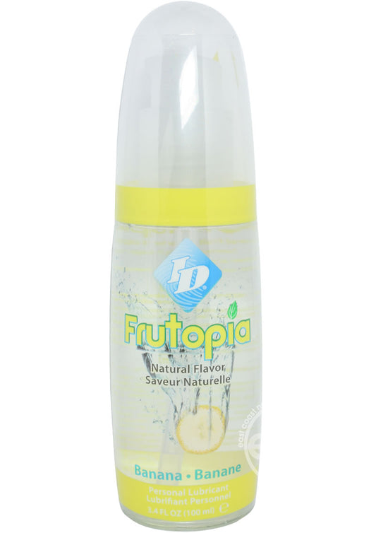 ID Frutopia Water Based Flavored Lubricant Banana 3.4oz