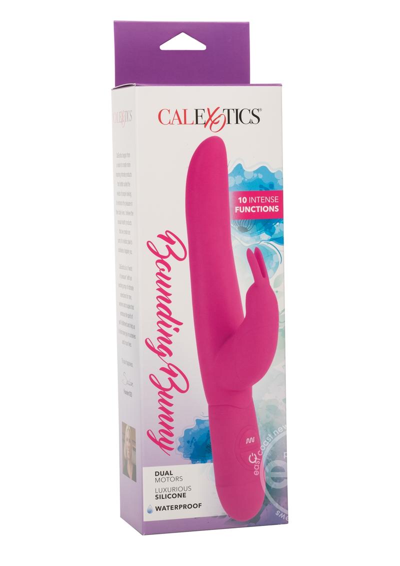 Bounding Bunny Silicone Rabbit Vibrator - Pink