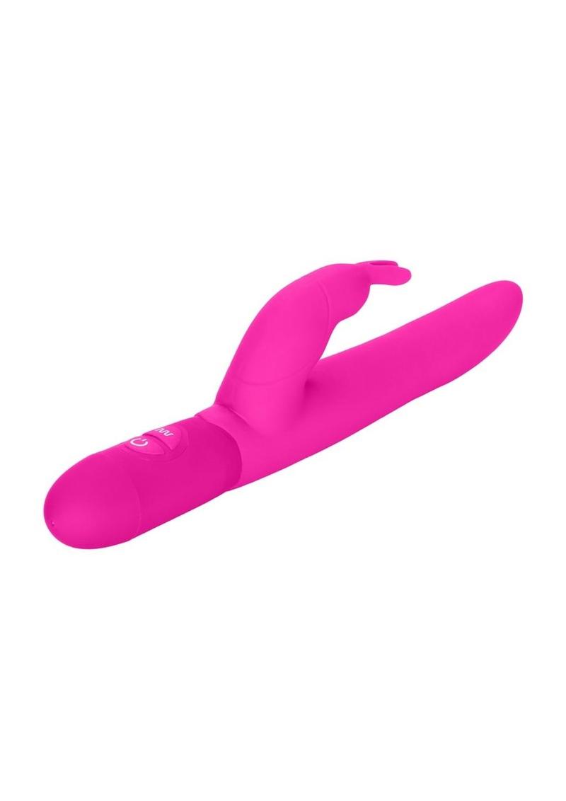 Bounding Bunny Silicone Rabbit Vibrator - Pink