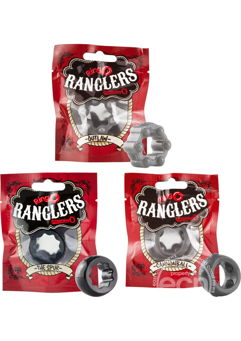 RingO Ranglers Cock Rings Fish Bowl - Assorted (30 each per bowl)