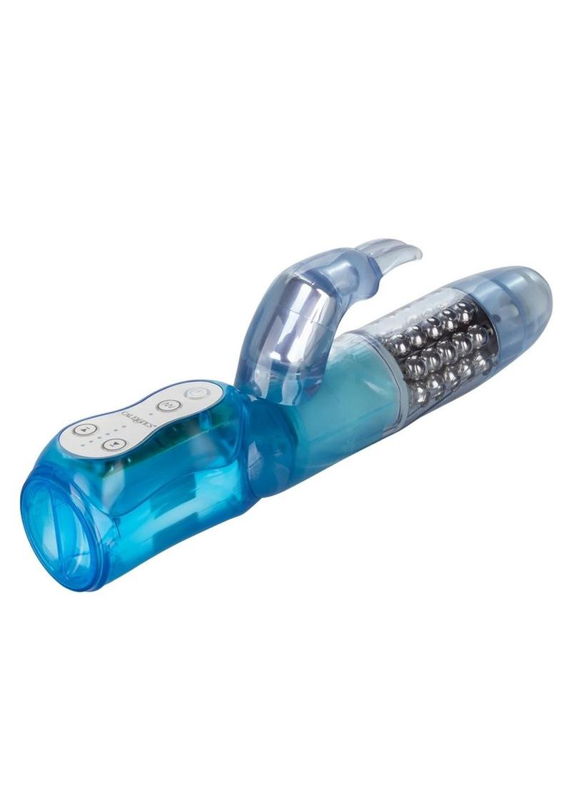 Jack Rabbit Advanced Beaded Rabbit Vibrator - Blue