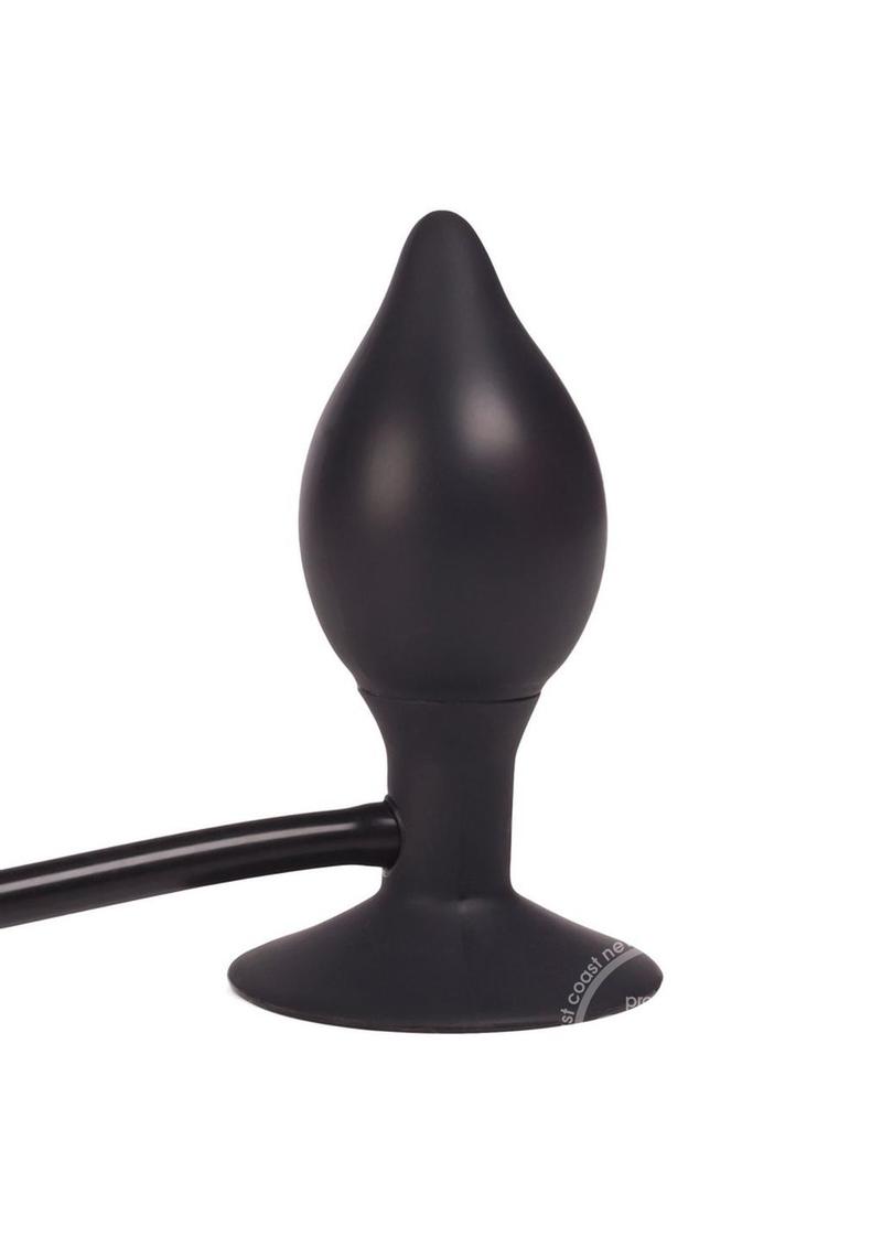 COLT Silicone Medium Pumper Plug Butt Plug - Black