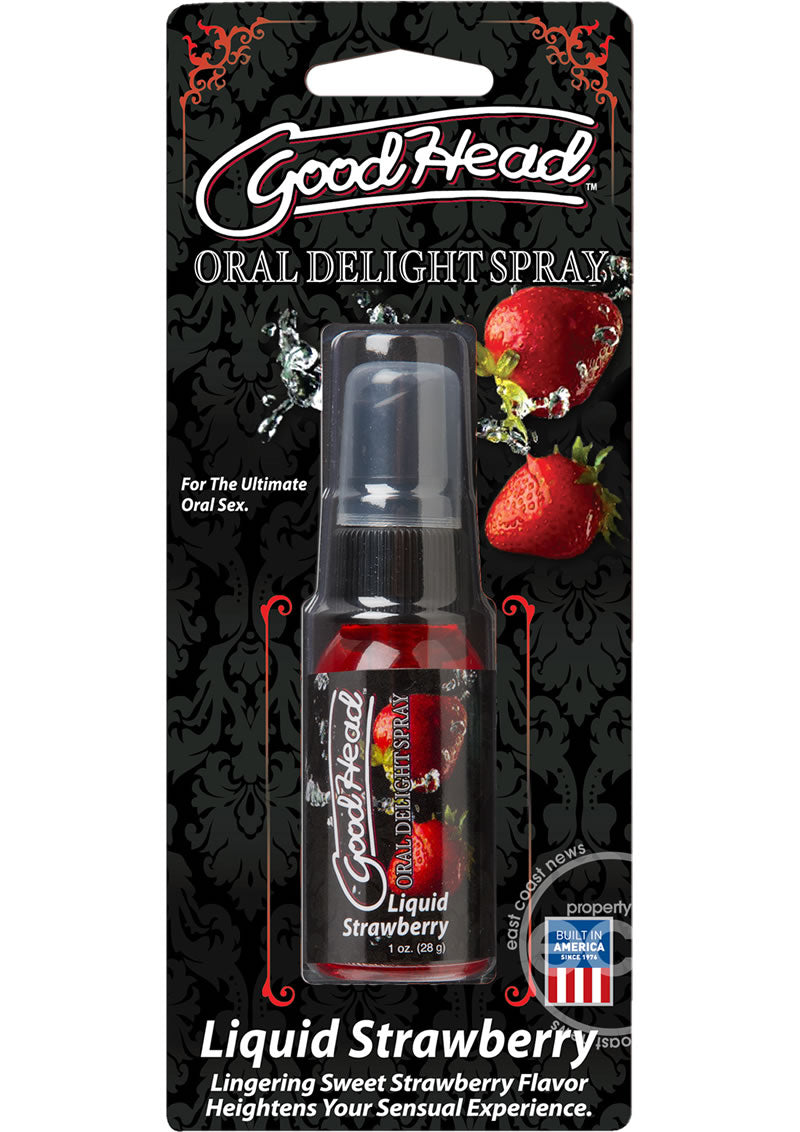 GoodHead Oral Delight Spray Liquid Strawberry 1oz