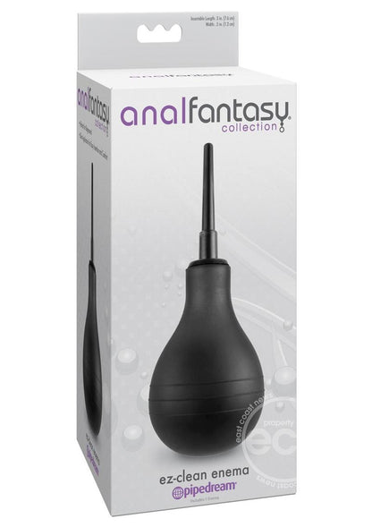 Anal Fantasy Collection EZ Clean Enema Bulb - Black