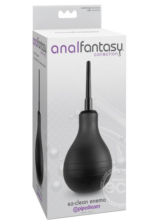 Anal Fantasy Collection EZ Clean Enema Bulb - Black