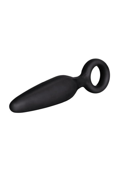 Booty Call Booty Vibro Kit Silicone Vibrating Butt Plug and Anal Beads - Black