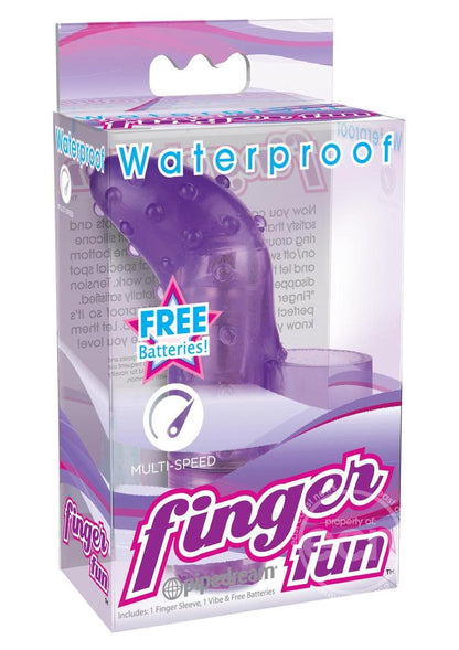 Finger Fun G-Spot Massager - Purple