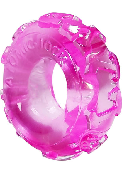 Oxballs Atomic Jock Jelly Bean Cock Ring - Pink