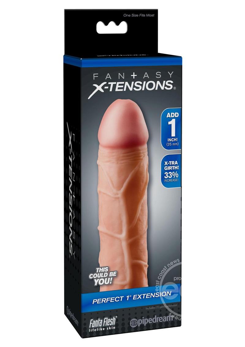 Fantasy X-Tensions Perfect 1in Extension Sleeve 7in - Vanilla