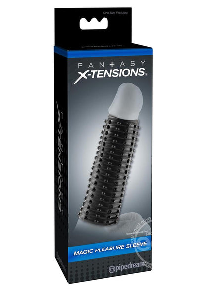 Fantasy X-Tensions Magic Pleasure Sleeve 5.5in - Black