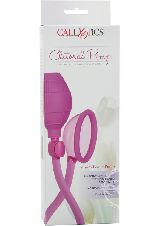 Mini Silicone Clitoral Pump - Pink