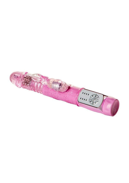 Jack Rabbit Petite Thrusting Rabbit Vibrator - Pink