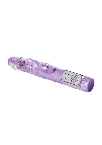 Jack Rabbit Petite Thrusting Rabbit Vibrator- Purple